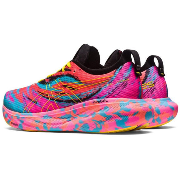 ASICS GEL-NIMBUS 25 Men running Shoes Size 9.5 M Aquarium/Vibrant Yellow main image 5